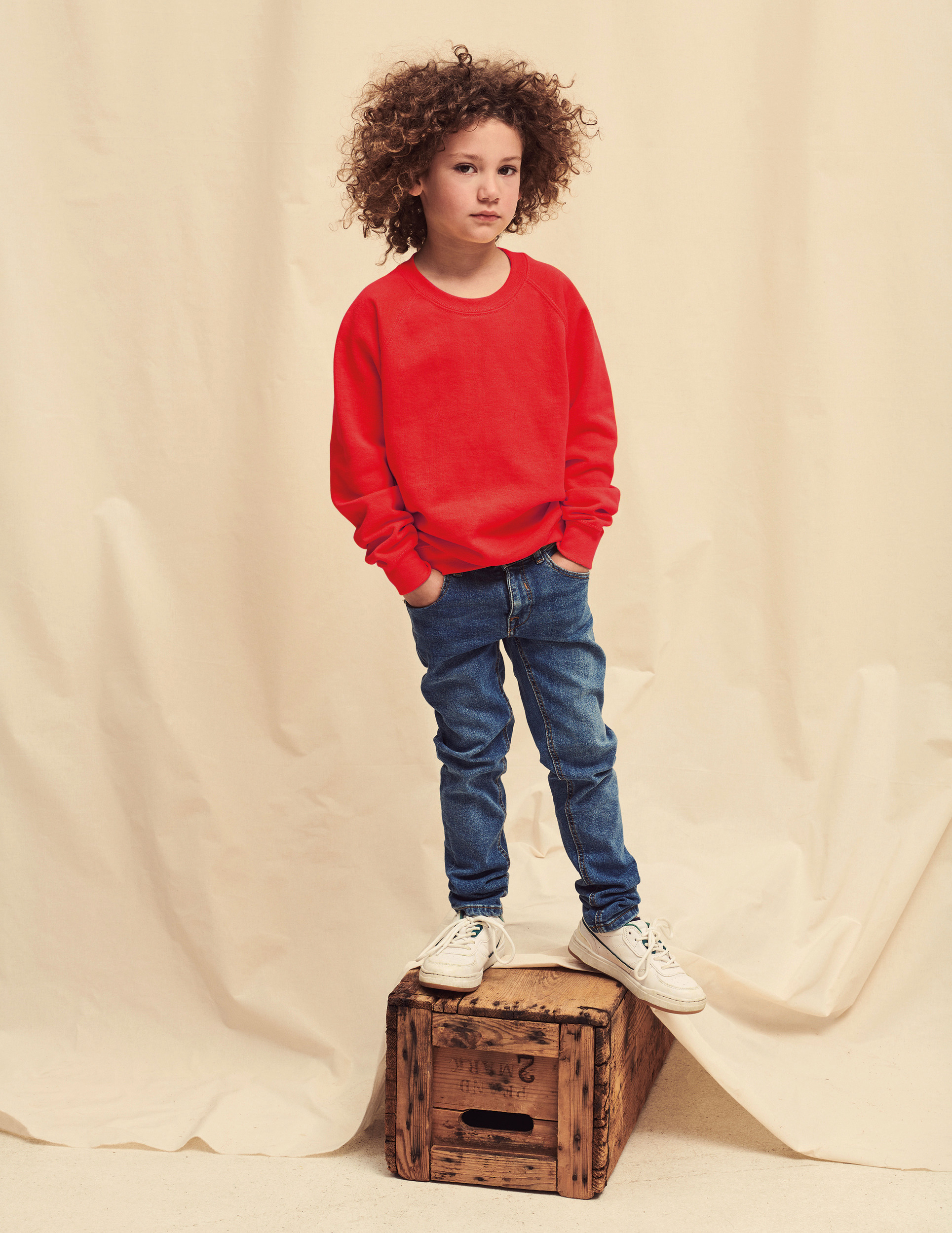 Sudadera manga raglán niños (62-039-0) Manga larga